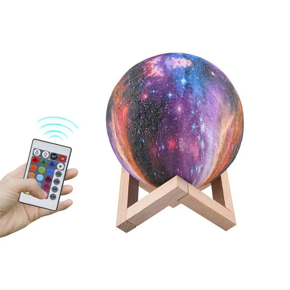 Vibe Geeks 3D Print LED Night Sky Decorative Lamp- USB Powered-2