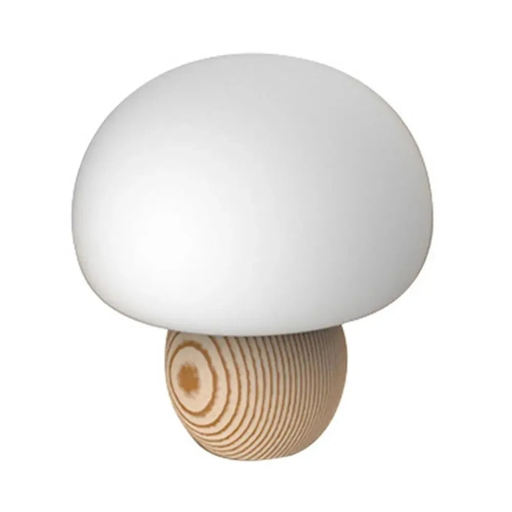 Vibe Geeks 3 Step Dimming Portable Mushroom LED Night Lamp- USB Charging-0