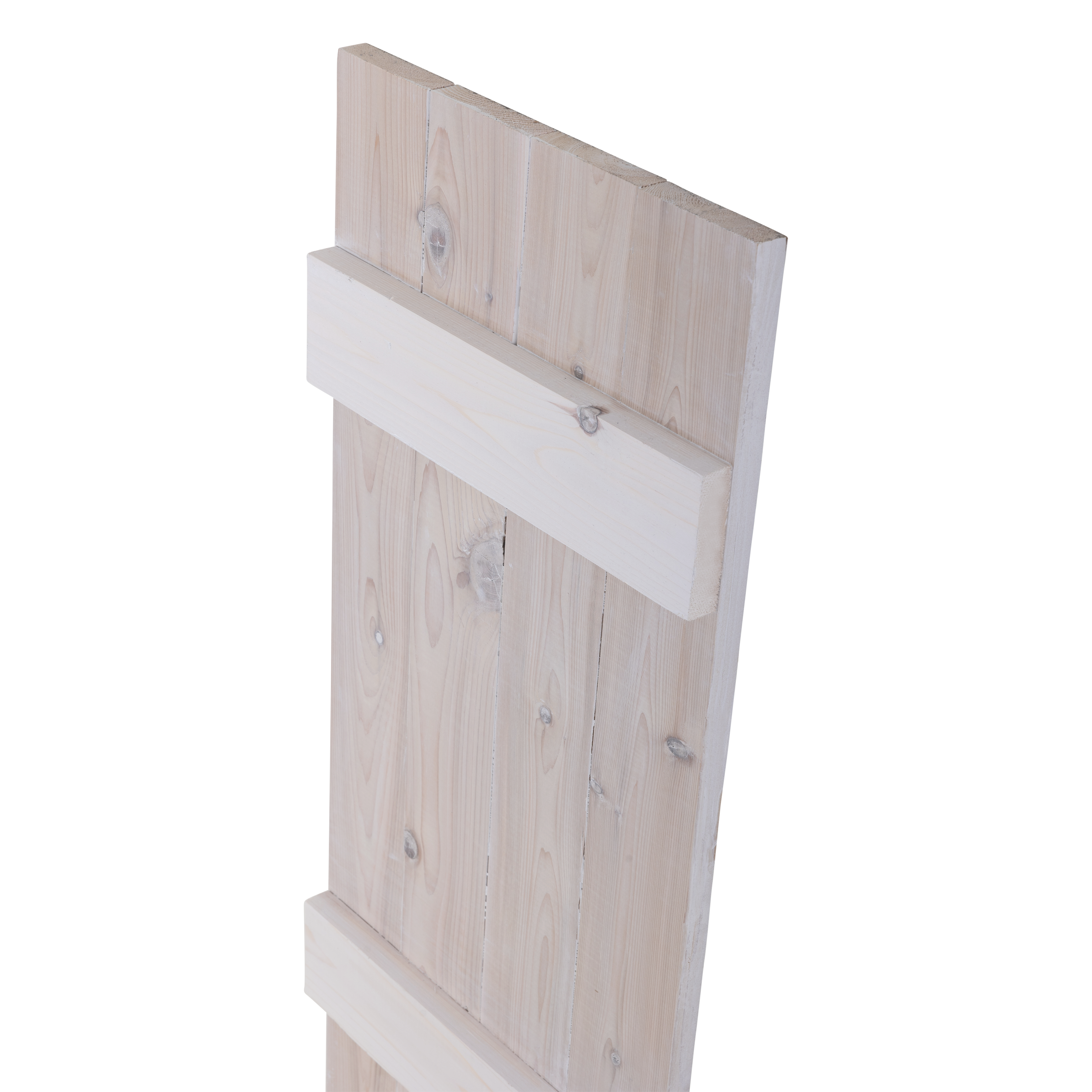 Traditional Board & Batten Exterior Wood Shutters - Cedar - Set of 2