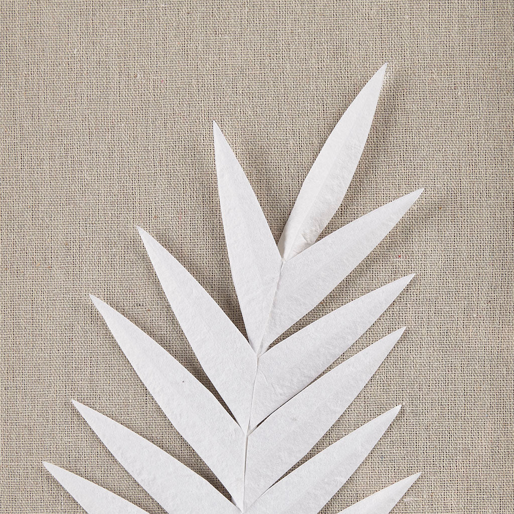 Framed Rice Paper Palm Leaves 3-Piece Shadowbox Wall Decor Set