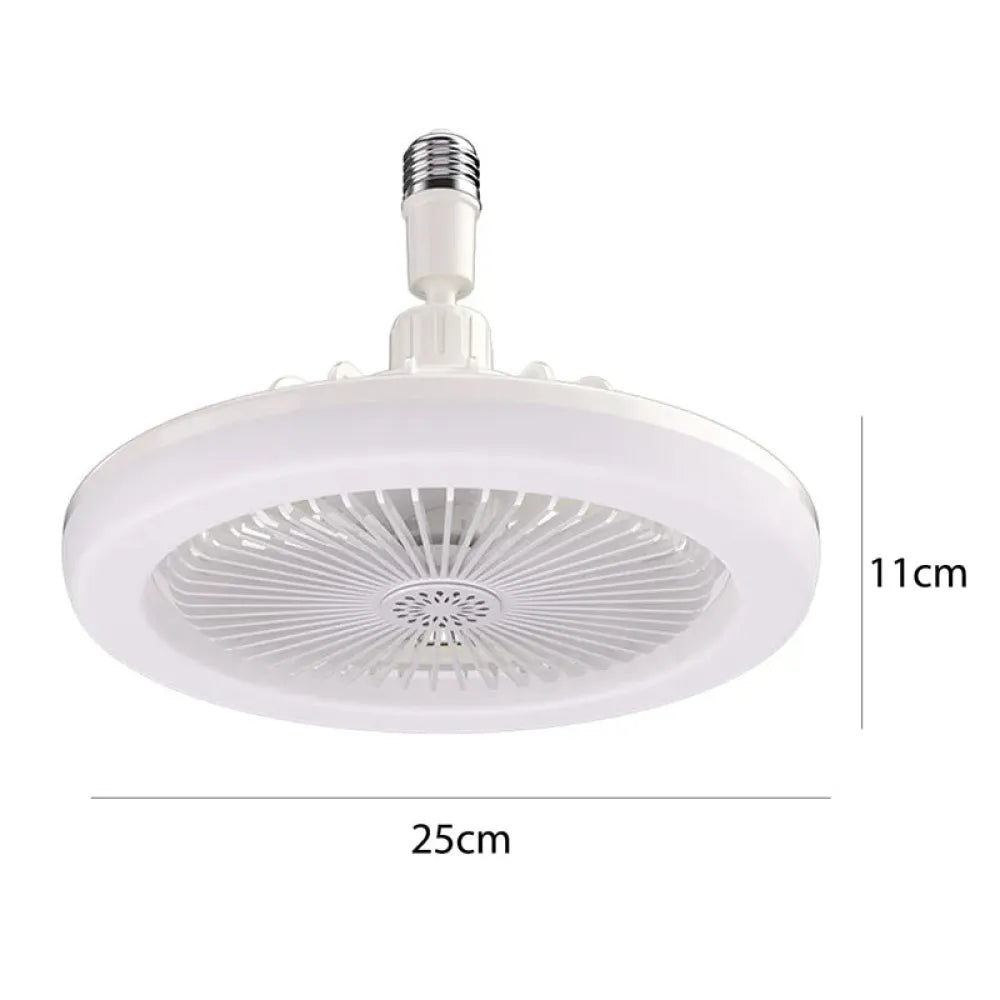 Vibe Geeks E27 Remote Controlled Indoor Ceiling Light and Cooling Electric Fan-1