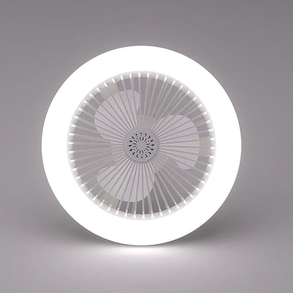 Vibe Geeks E27 Remote Controlled Indoor Ceiling Light and Cooling Electric Fan-3