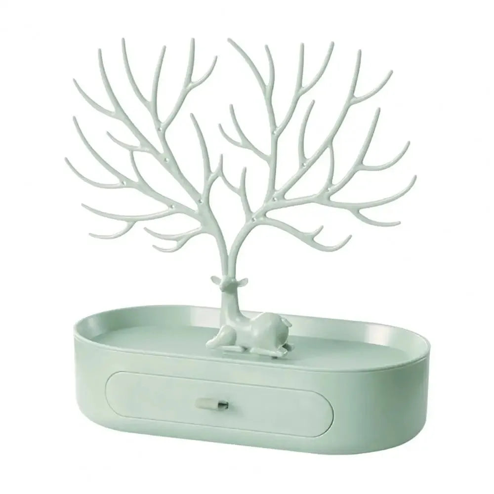 Vibe Geeks Antlers Tree Tower Jewelry Display Stand for Ring Earrings Necklace Bracelet-2