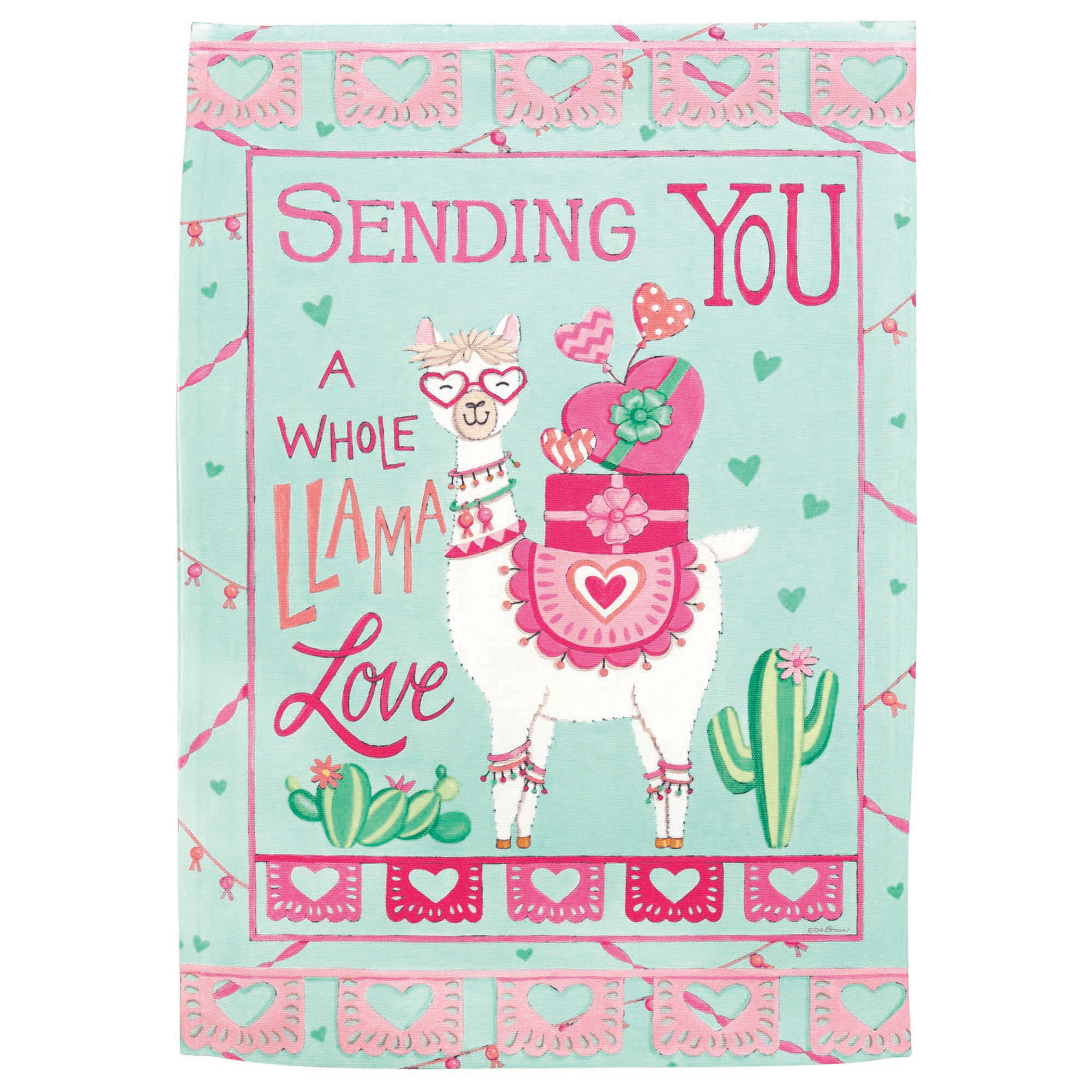 Whole Llama Garden Flag - 13X18 Inches, Durable Polyester - PRHOMZ