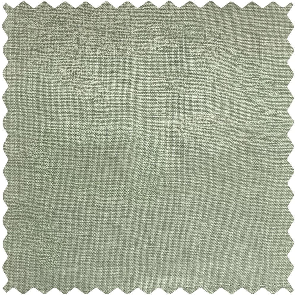 Grasso Green 100% Linen Sheer Curtains
