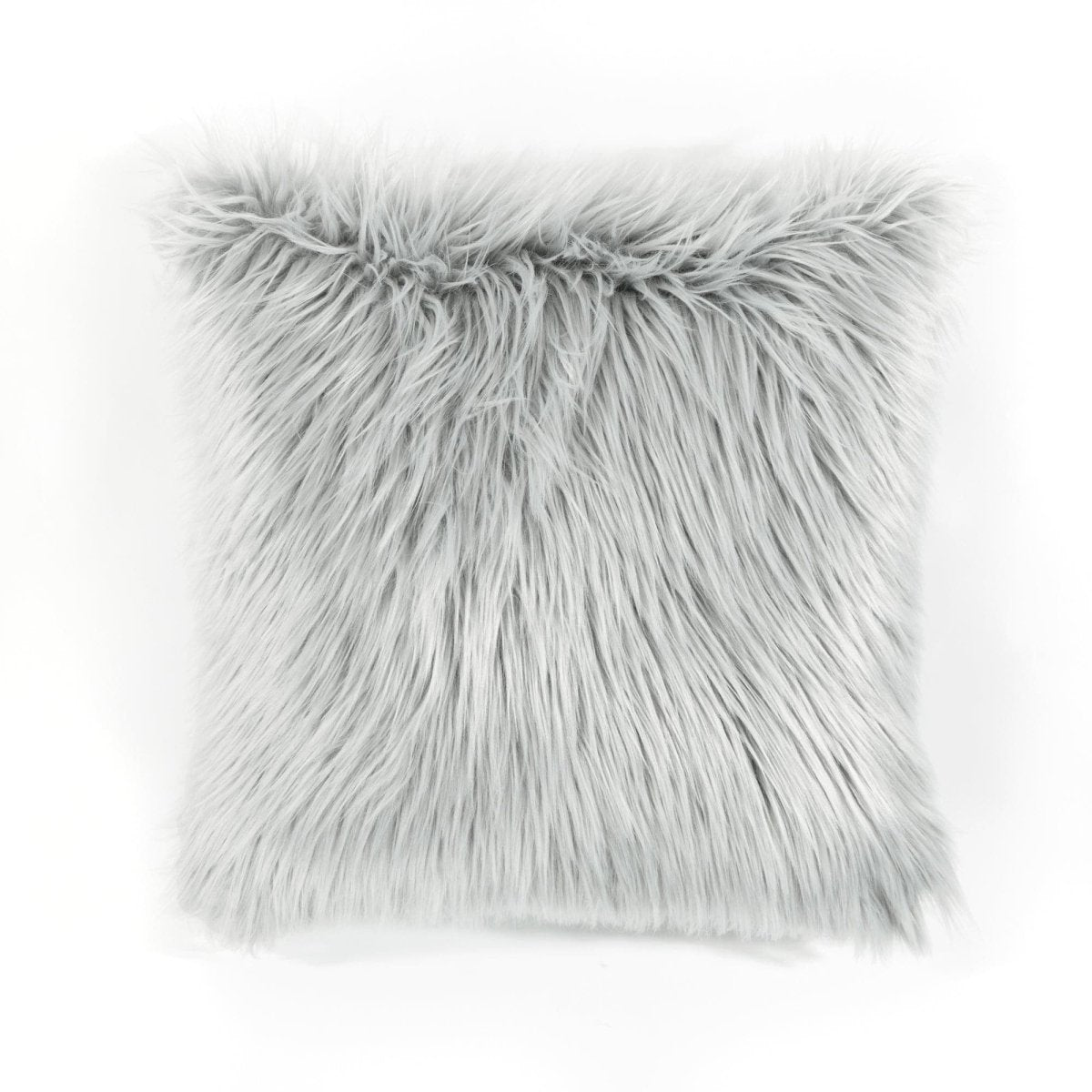 Mongolian Luca Soft Faux Fur Decorative Pillow Cover