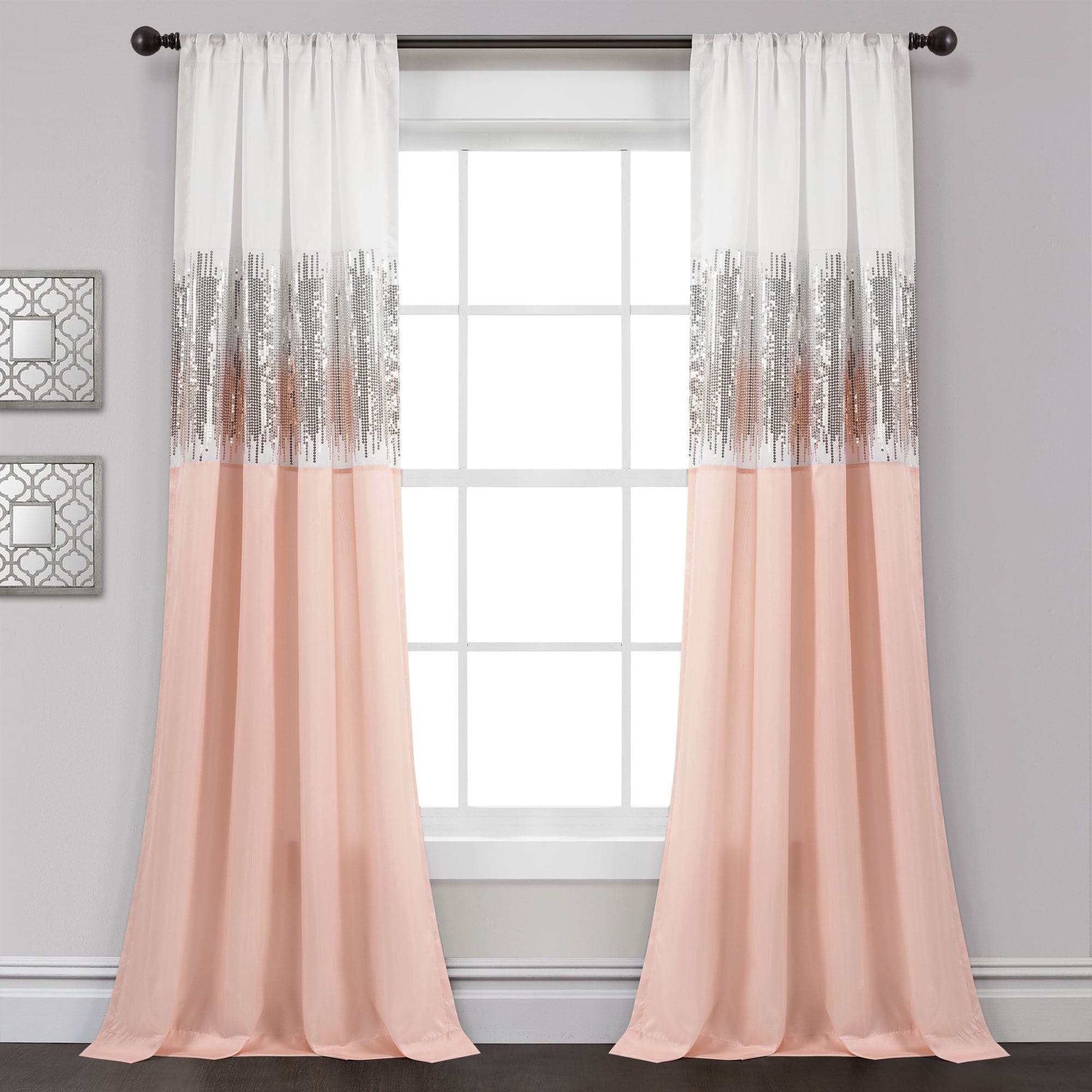 Night Sky Window Curtain Panel