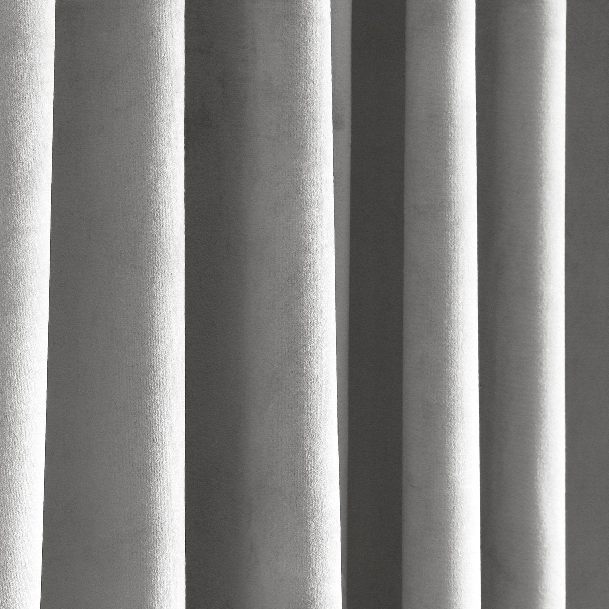 Prima Velvet Solid Back Tab Rod Pocket Light Filtering Window Curtain Panel Set