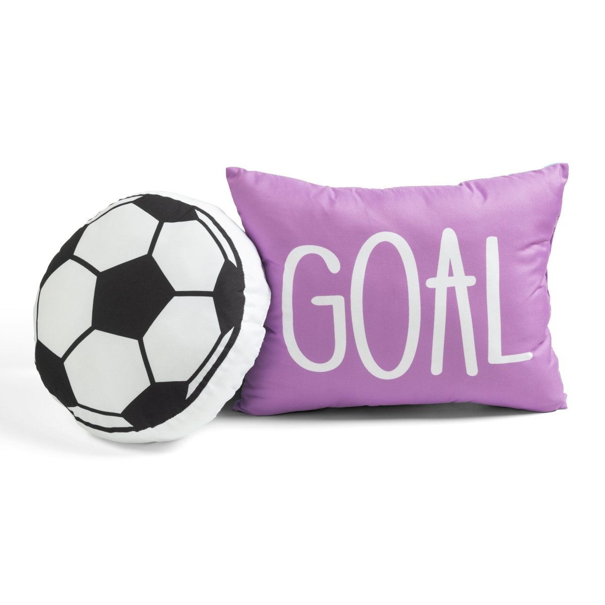 Girls Soccer Kick Quilt Set