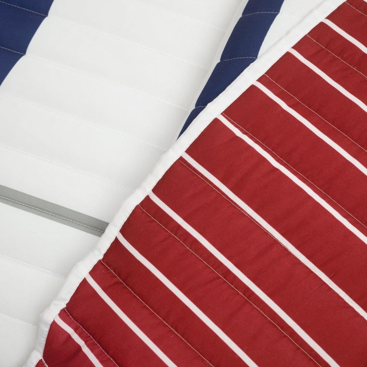 Baseball Game Reversible Oversized Kids Quilt Set