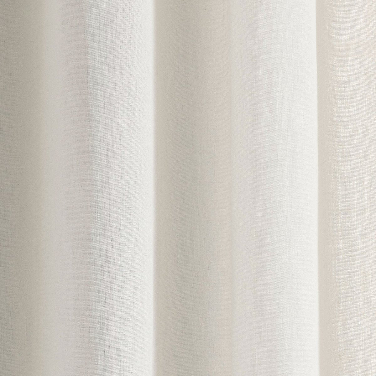 Luxury Modern Flower Linen Like Embroidery Border Window Curtain Panel