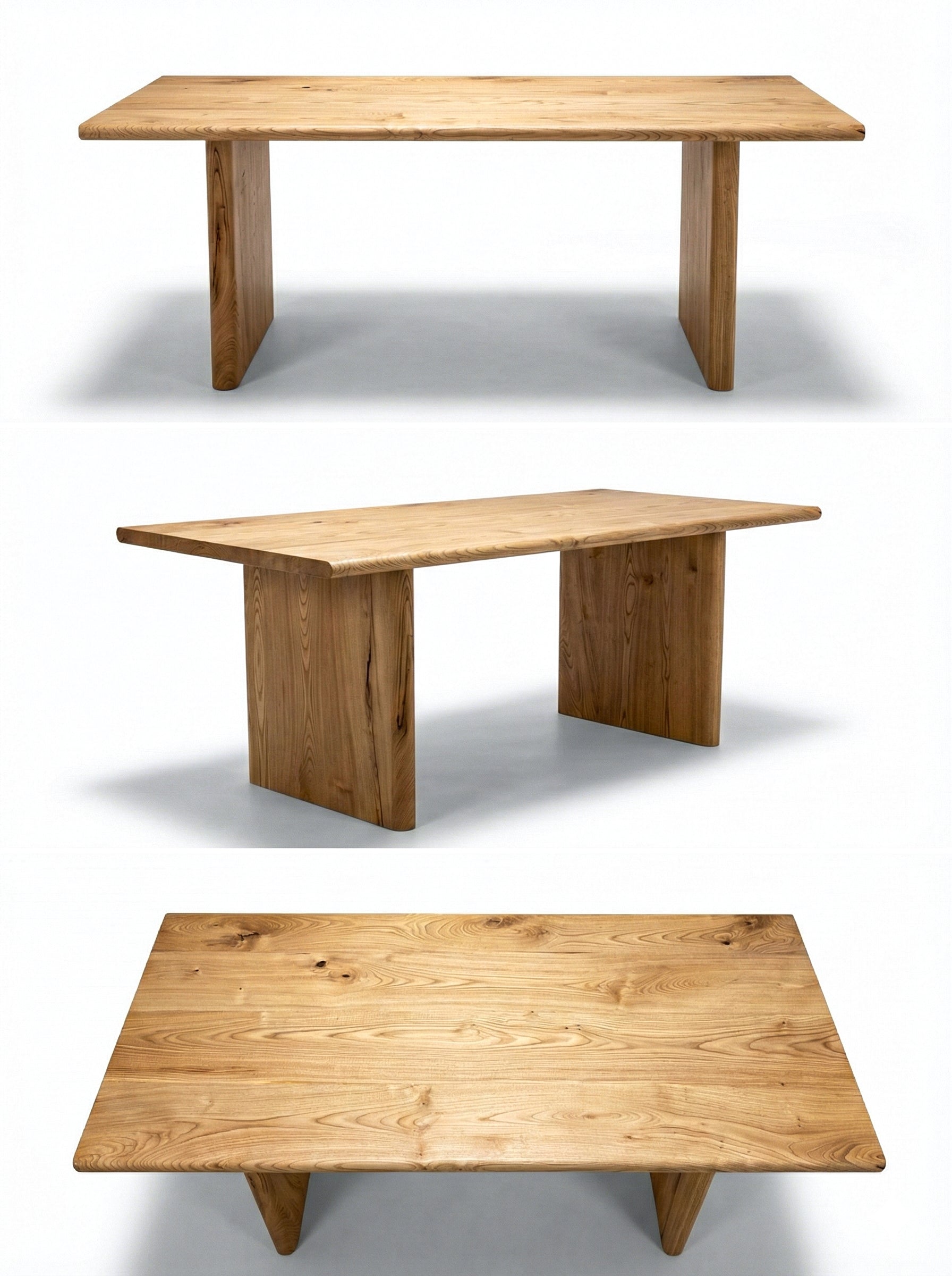 Minimal Solid Dining Table