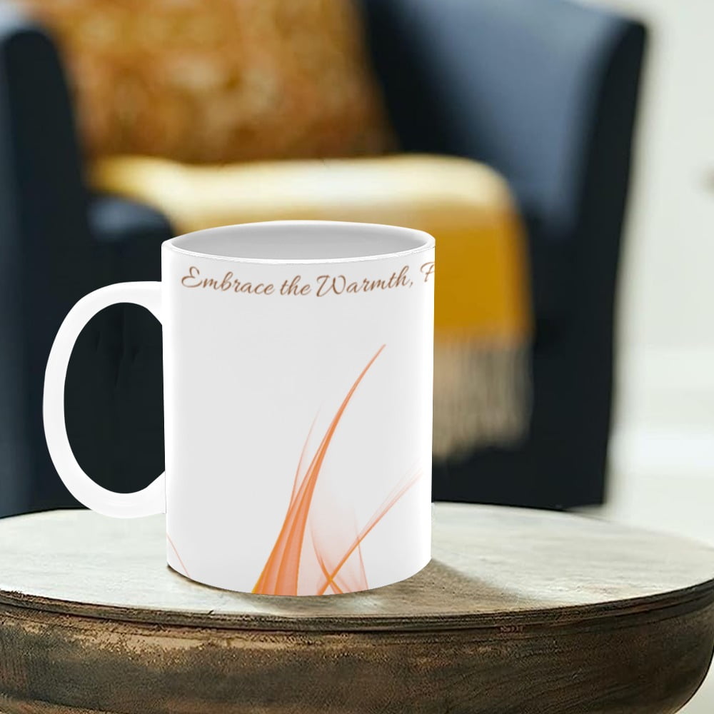 Embrace the Warmth Mug Art and Design by HadiArts-6