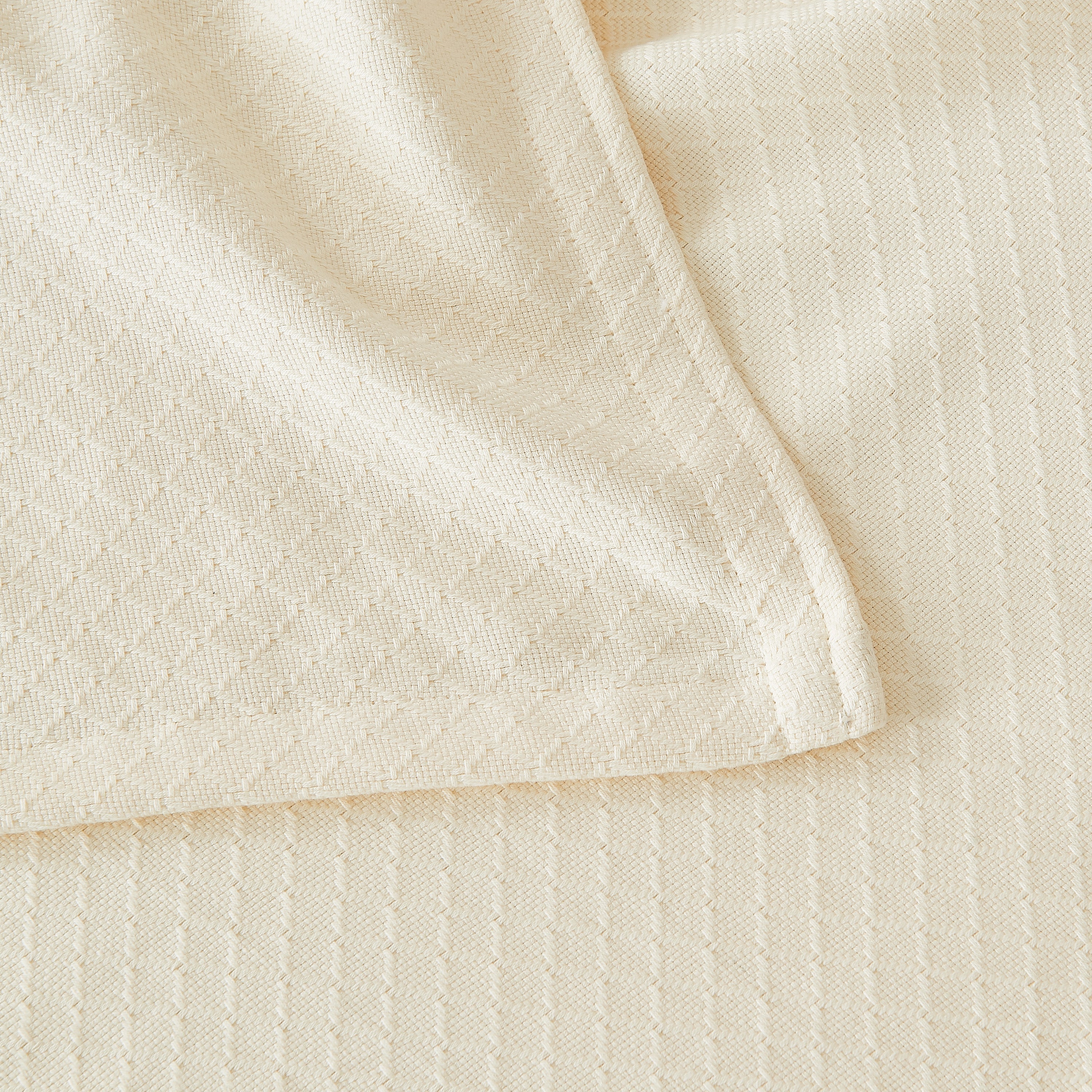 Egyptian Cotton Diamond Blanket
