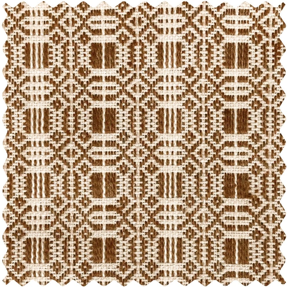 Giada Geometric Woven Pattern Linen Curtains