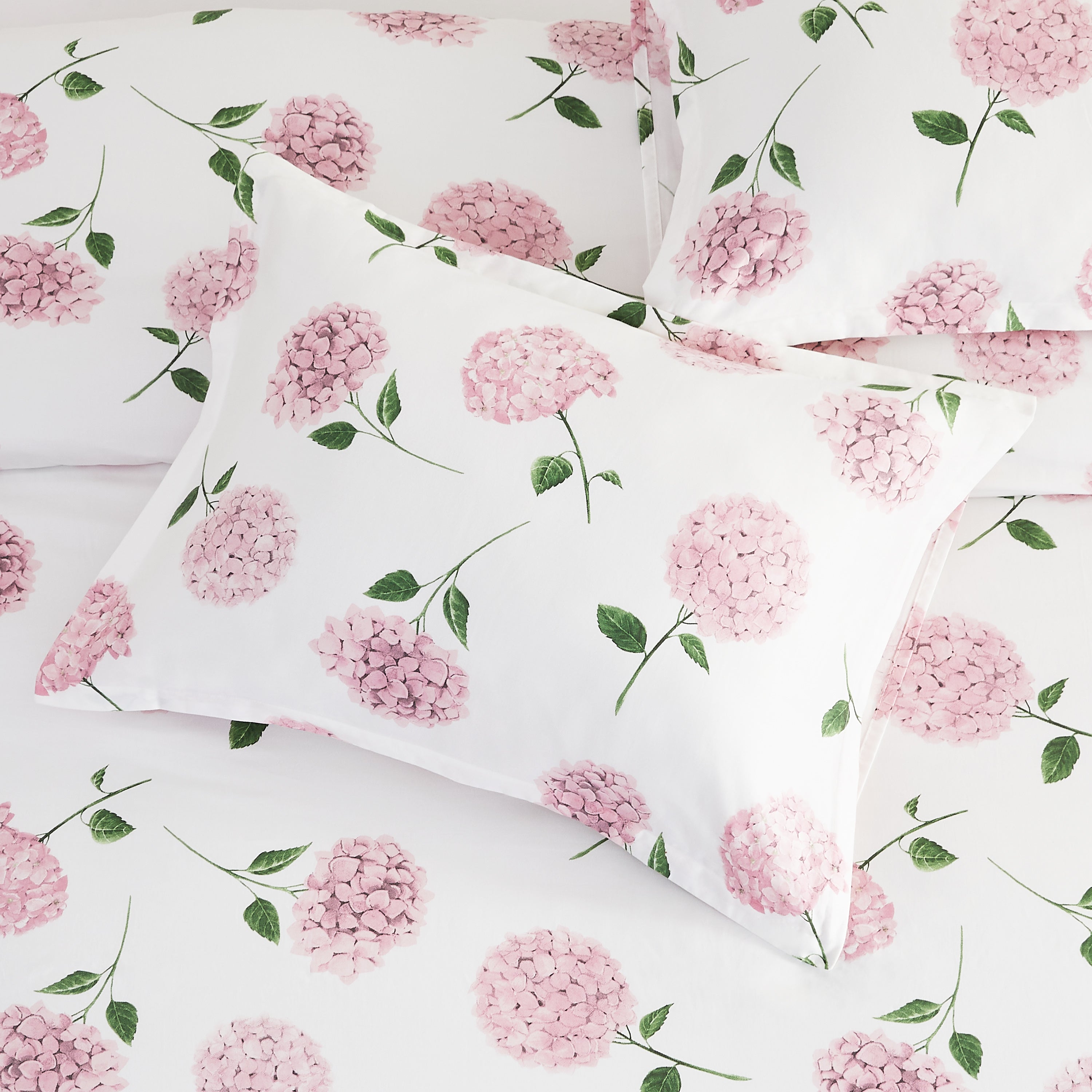 Hydrangea Printed Duvet Set