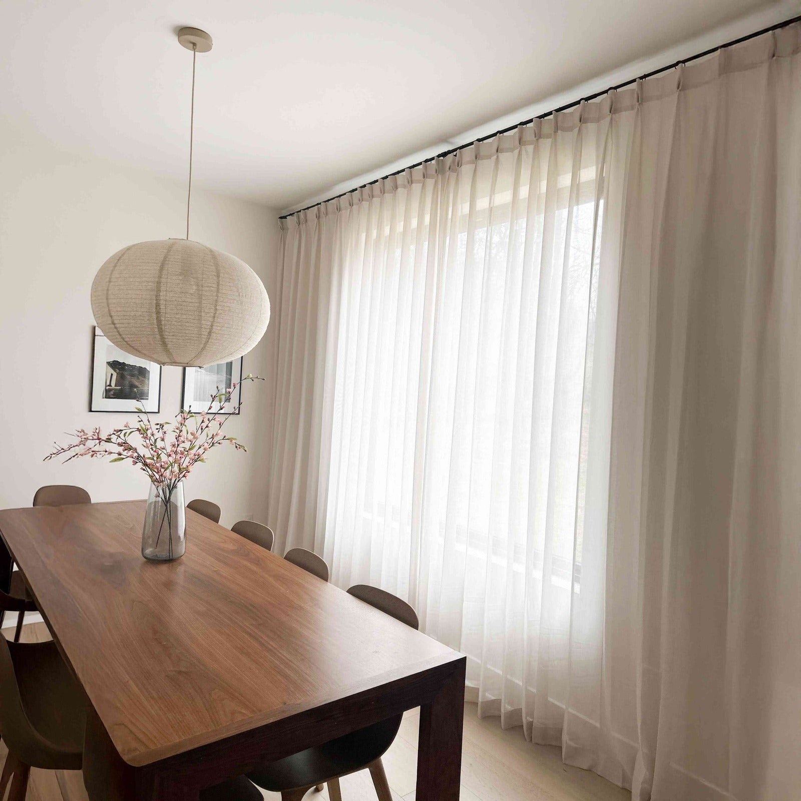Lucia Linen Cotton Sheer Curtains