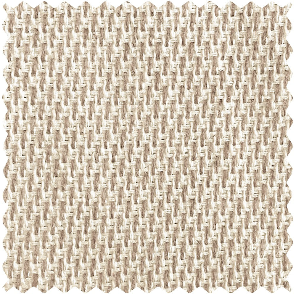Milo Two-toned Textured Linen Custom Curtains