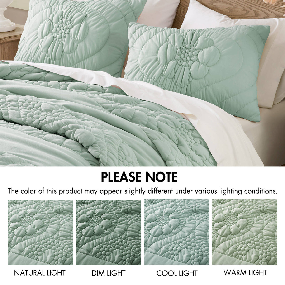 3-Piece Full/Queen Comforter Set