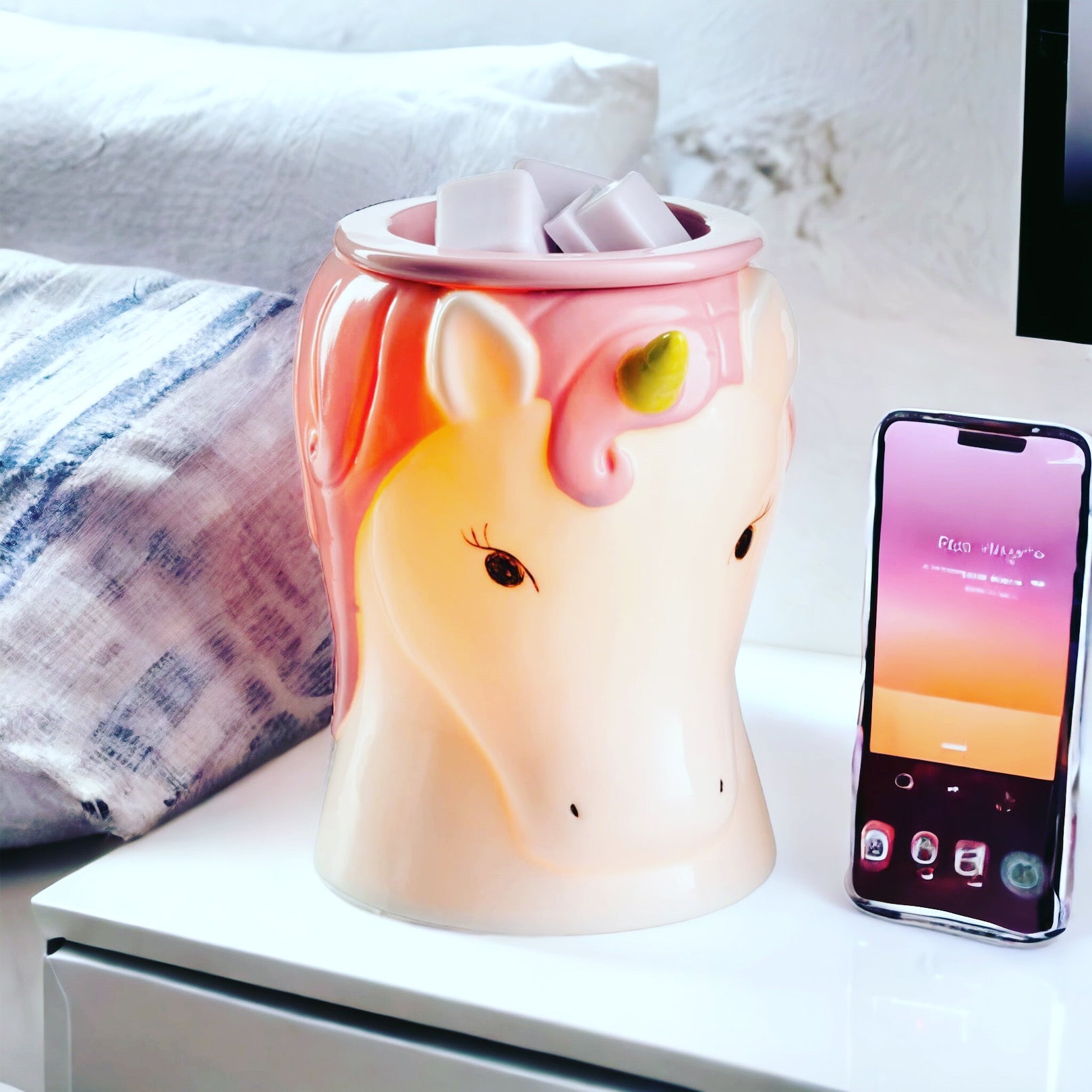 Unicorn Wax Melt Fragrance Essential Oil Warmer-0