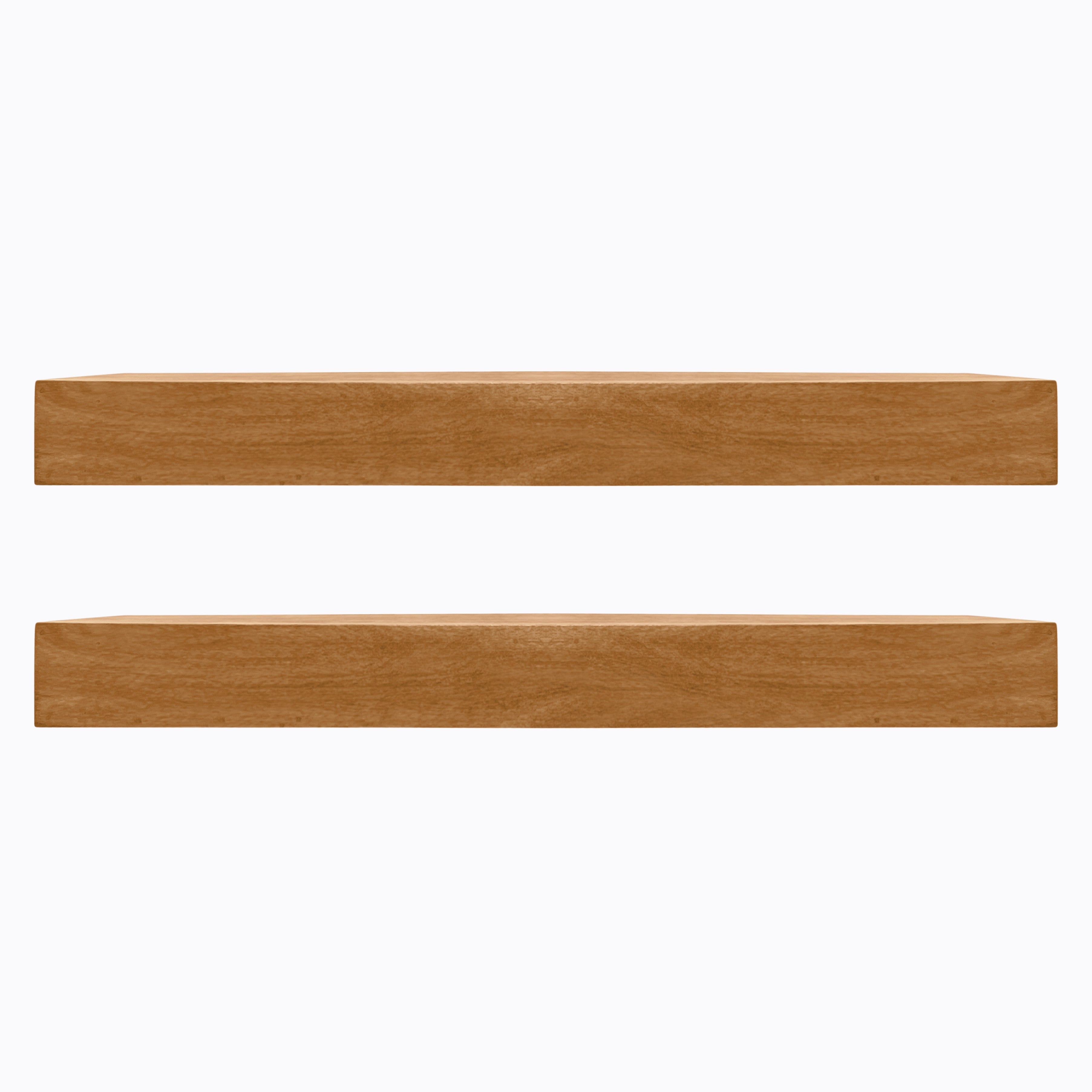 Farmhouse Floating Shelves – Aged Oak (2-Pack)