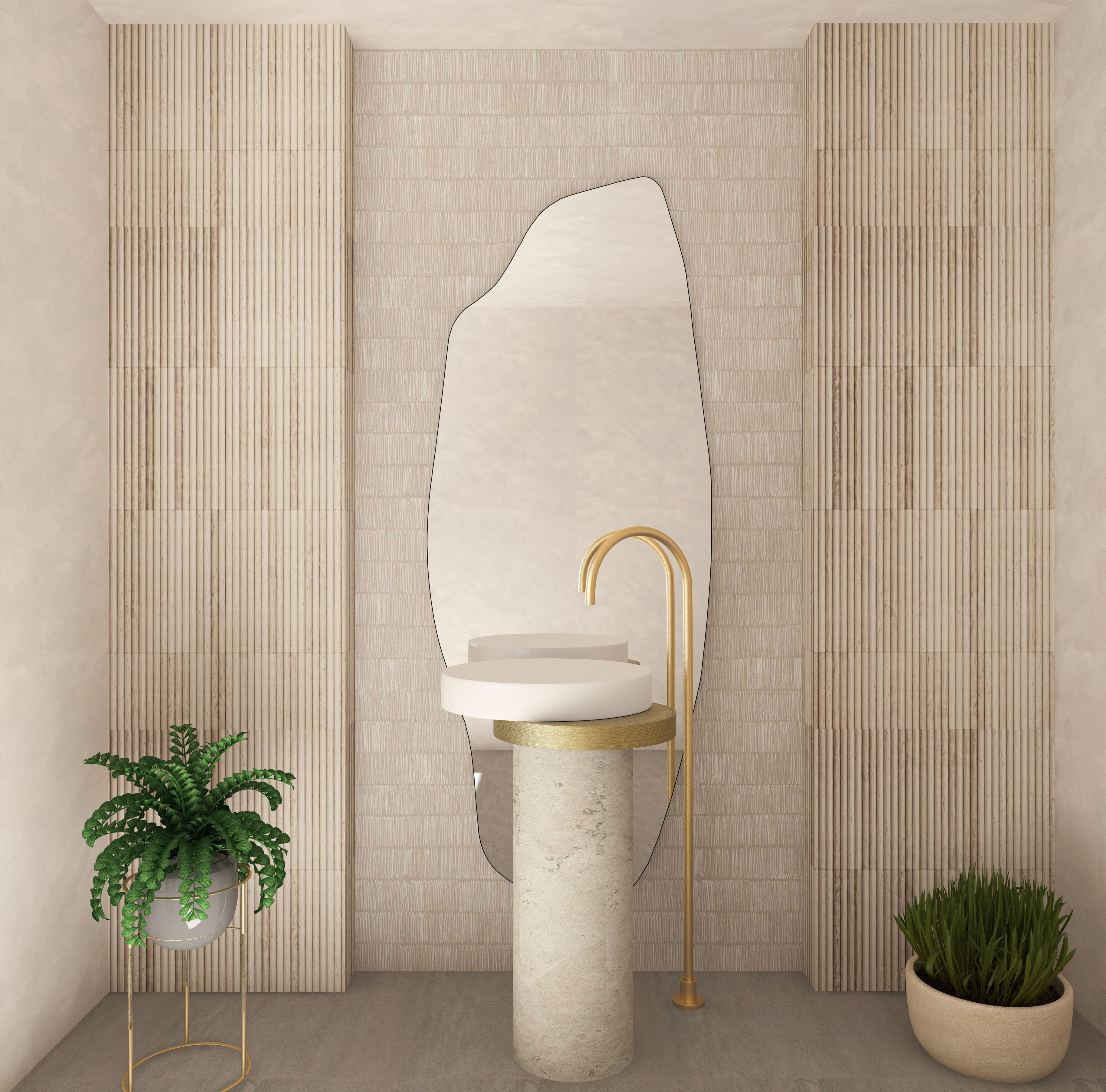 Dragos Asymmetrical Mirror - Unique Irregular Wall Mirror
