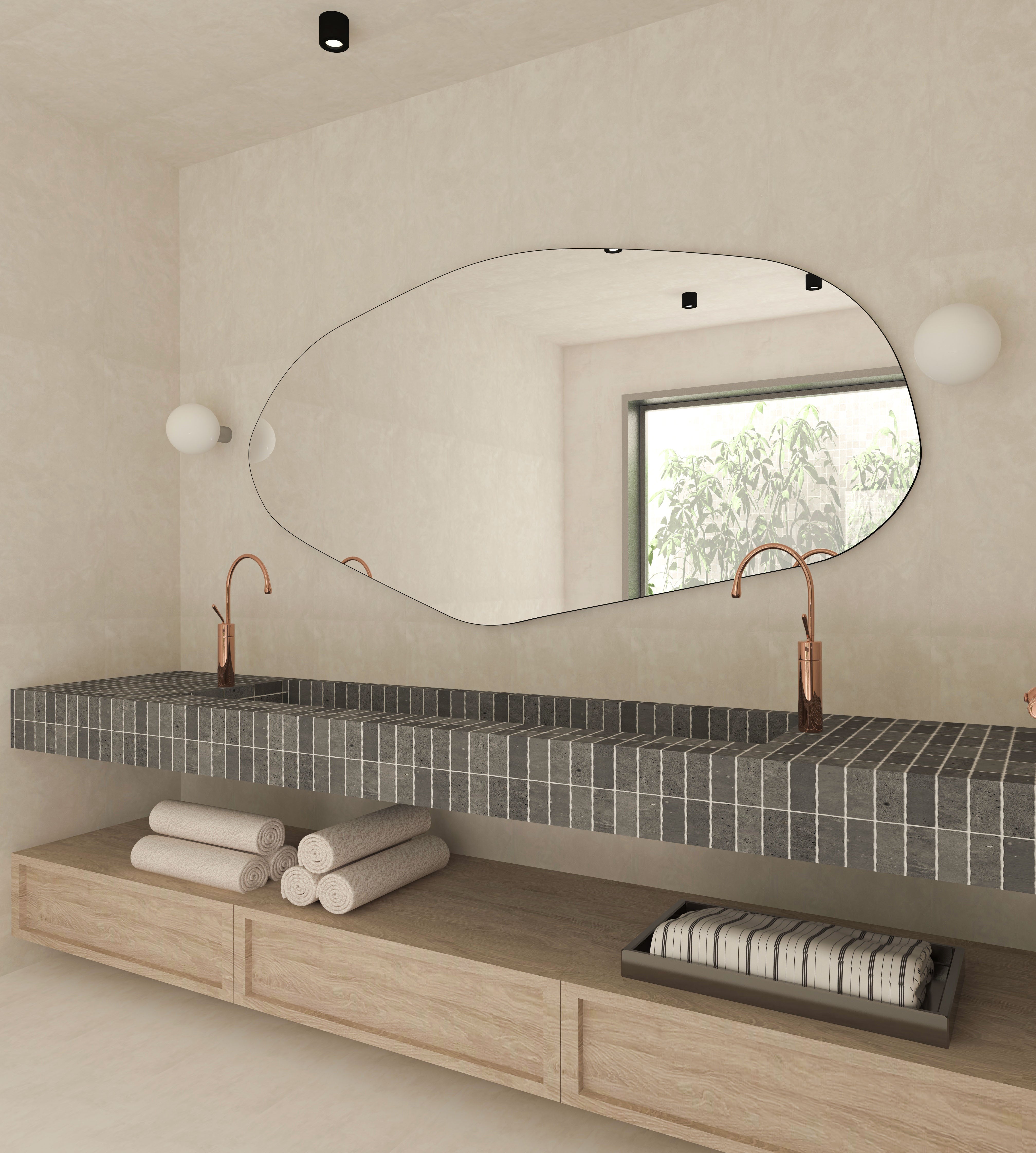 Sile Irregular Asymmetrical Mirror