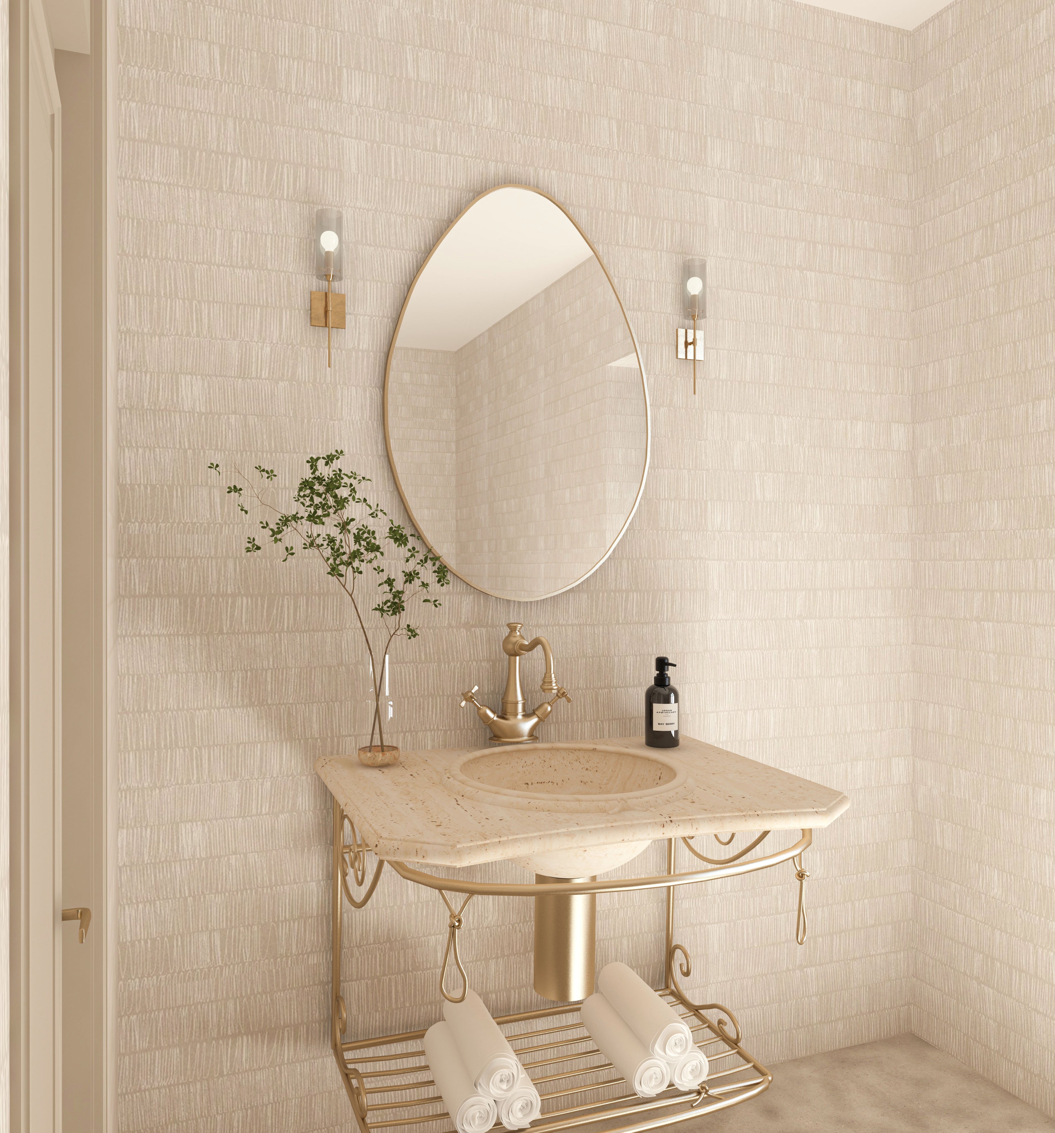 Jupiter Irregular Design Mirror