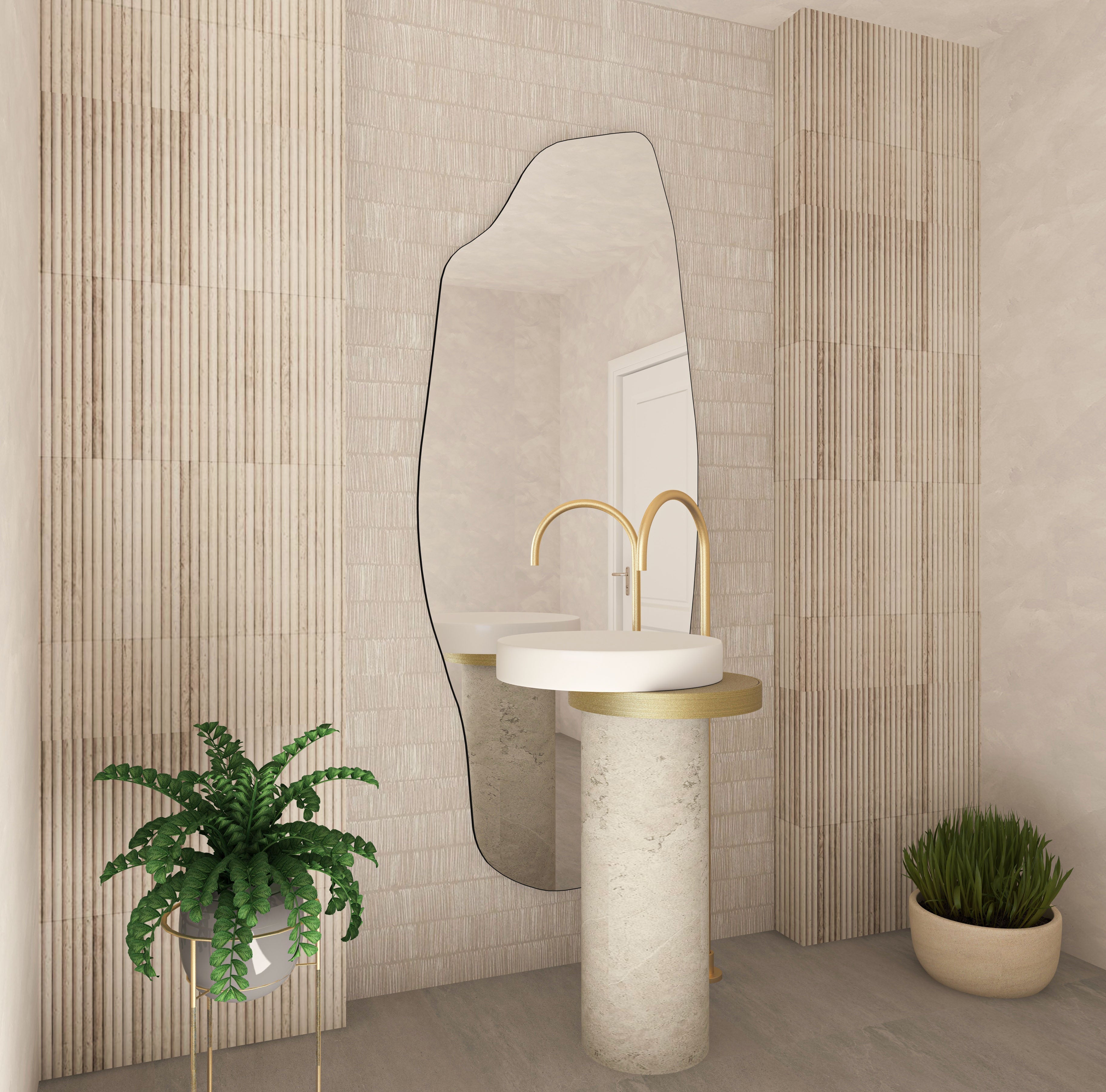 Dragos Asymmetrical Mirror - Unique Irregular Wall Mirror