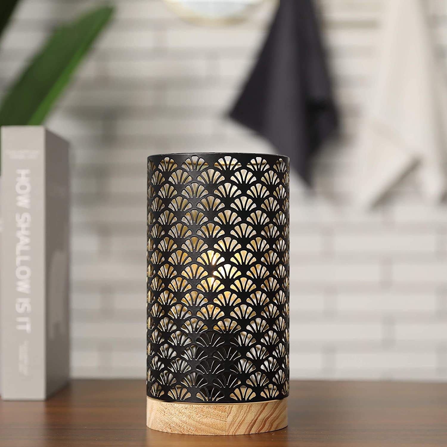 7.5''High Metal Lamp Accent Cordless Lamp-3