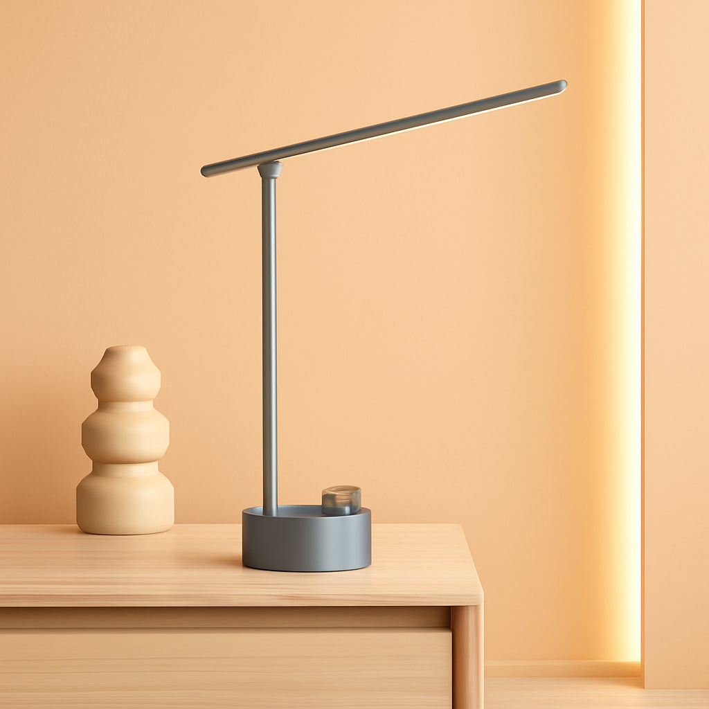 LED Desk Lamp H01 Pro Sunturalux 3 Color Modes Grey