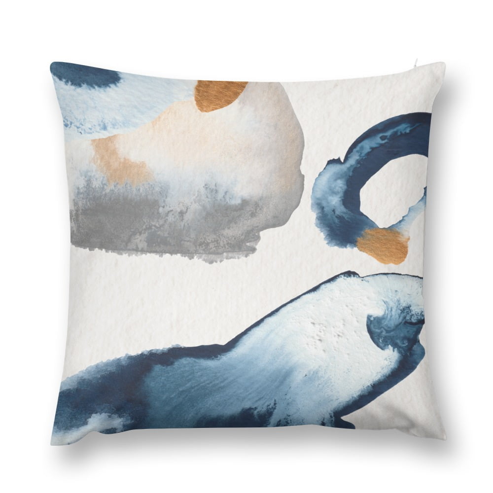 Plush Watercolor Pillowcase