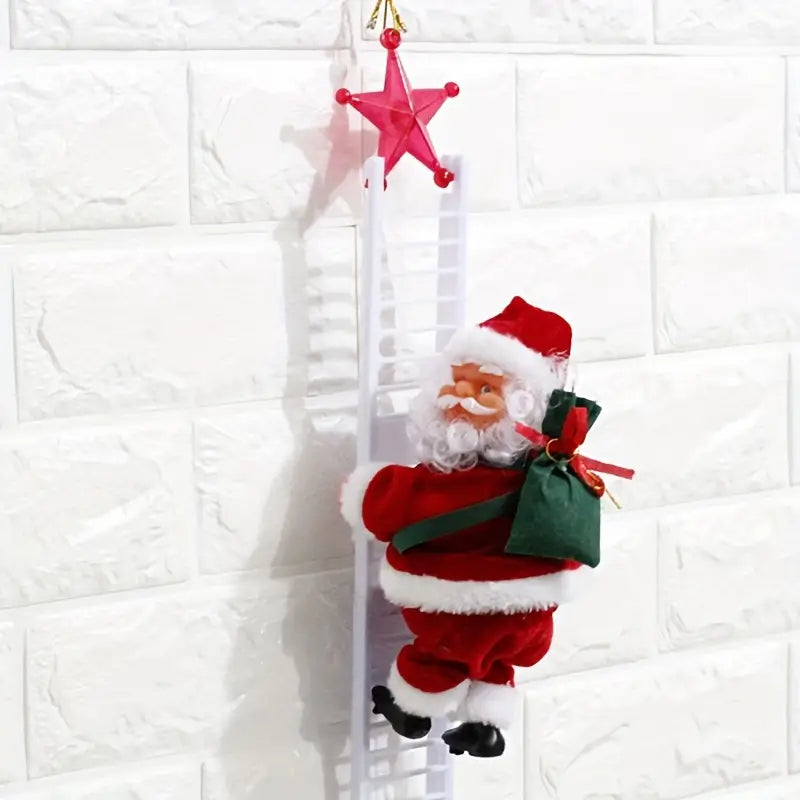 66 cmSparkling Santa: A Festive Climb to Brighten Your Holidays-1