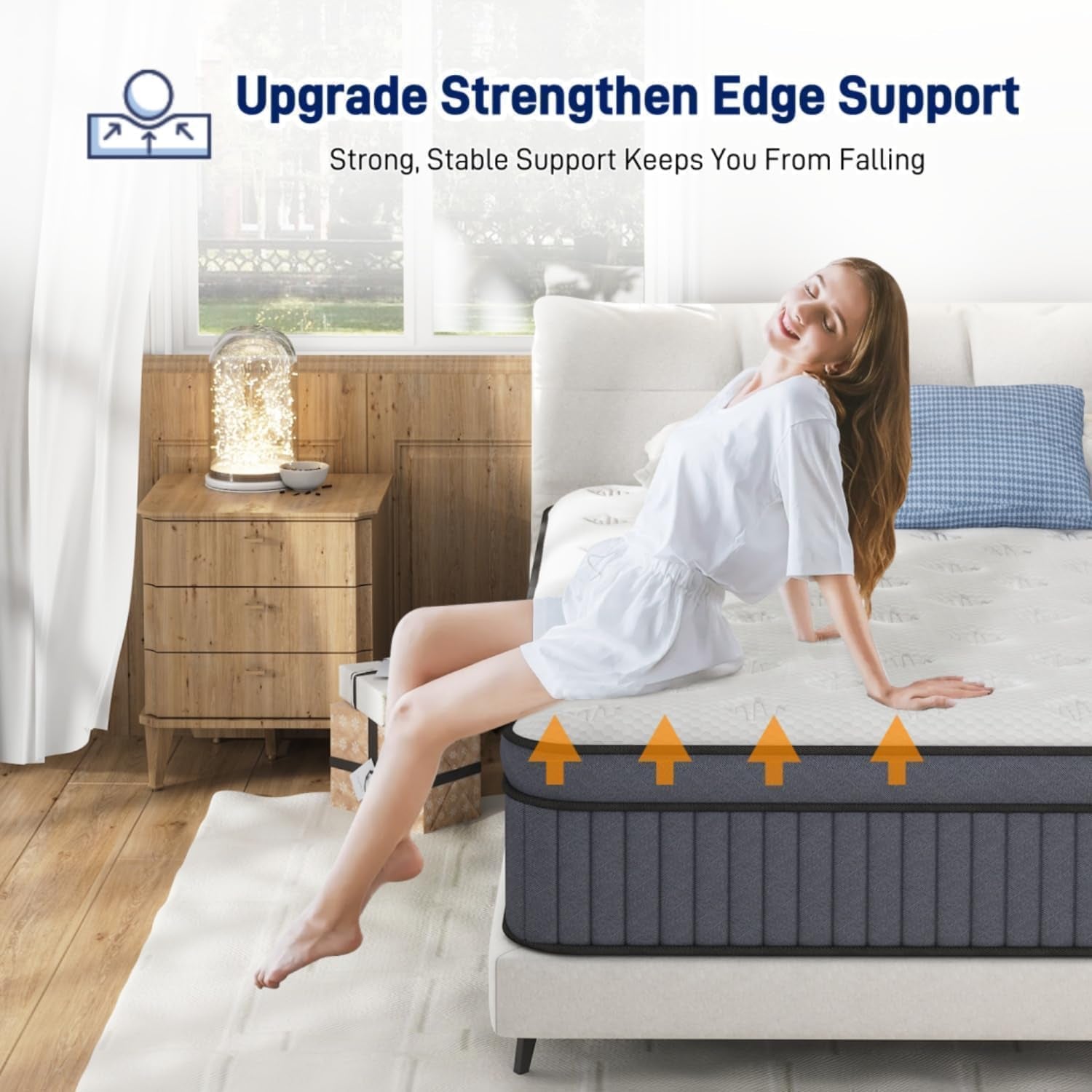 12 Inch Hybrid Memory Foam Pocket Spring Support Mattress
