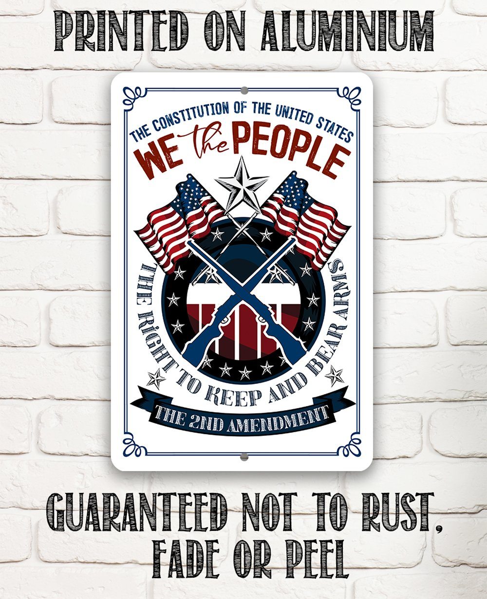 2nd Amendment - Metal Sign