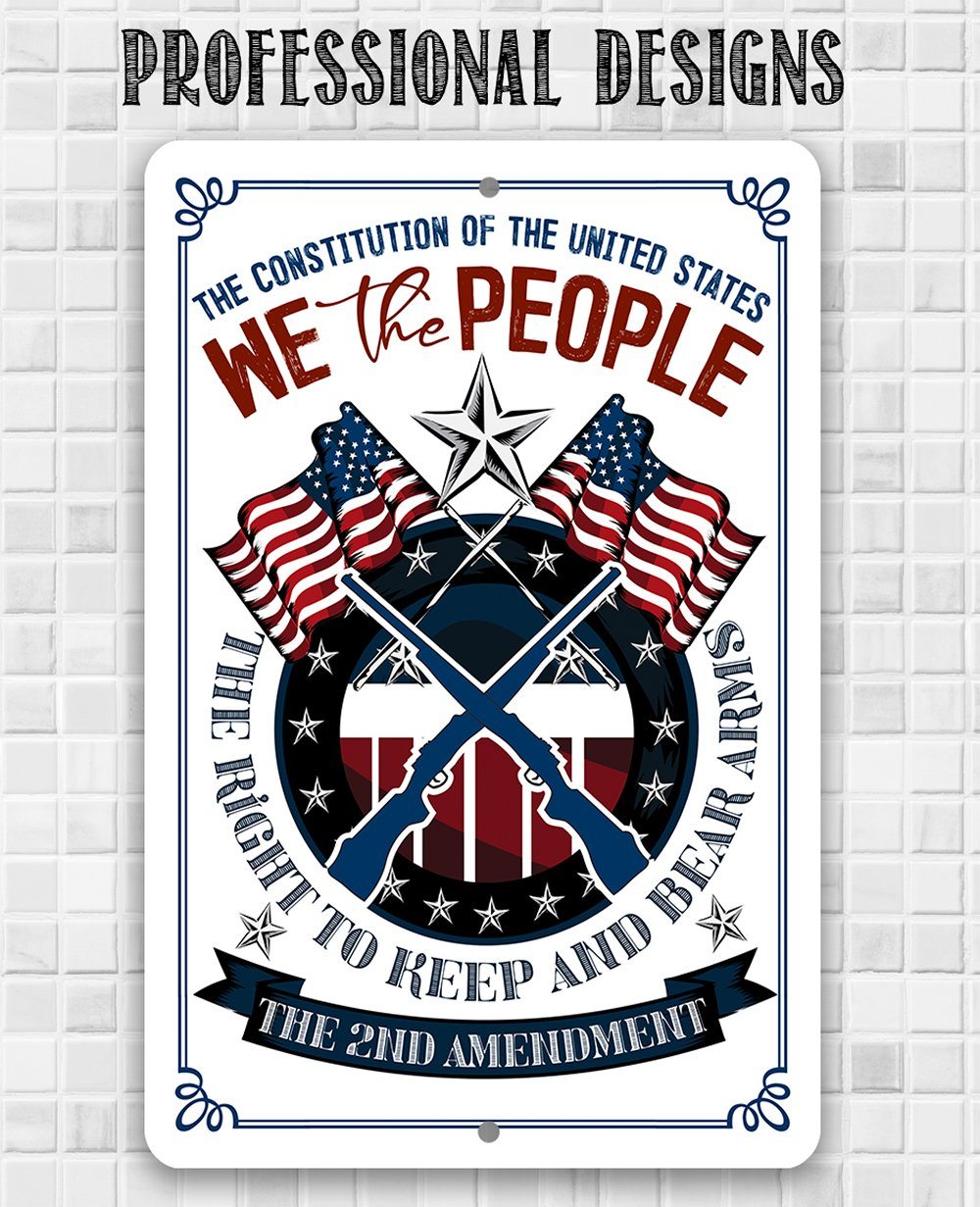 2nd Amendment - Metal Sign