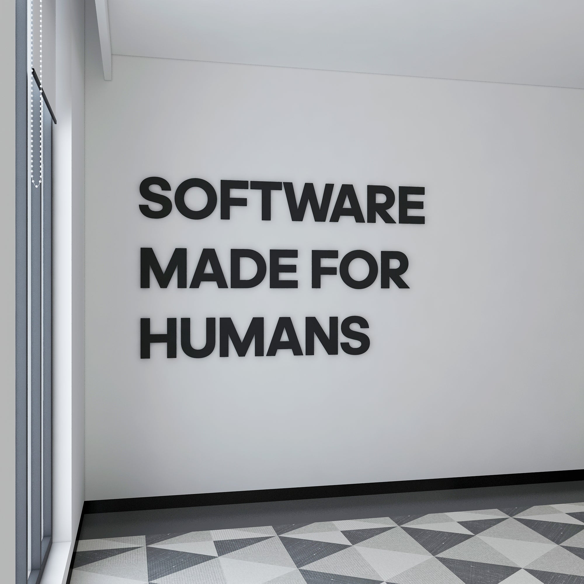 Software Made for Humans Office Decor-0