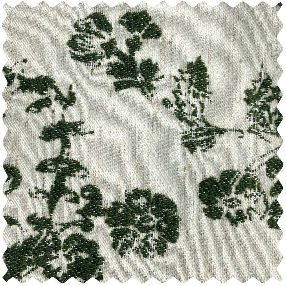 Nellie Cottage Style Floral Jacquard Curtains