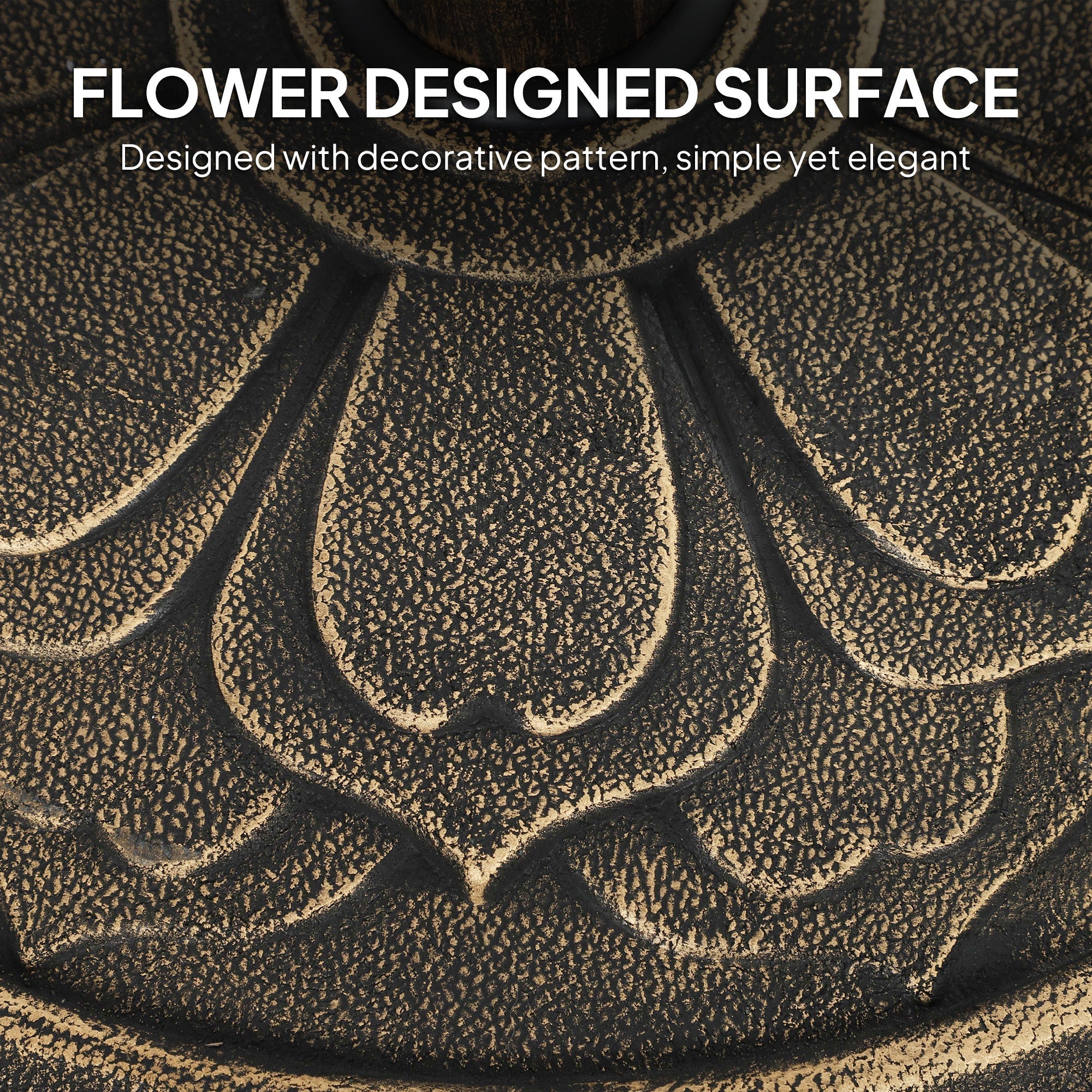Umbrella Stand, Patio Umbrella Base, Resin Outdoor Umbrella Stand Base
