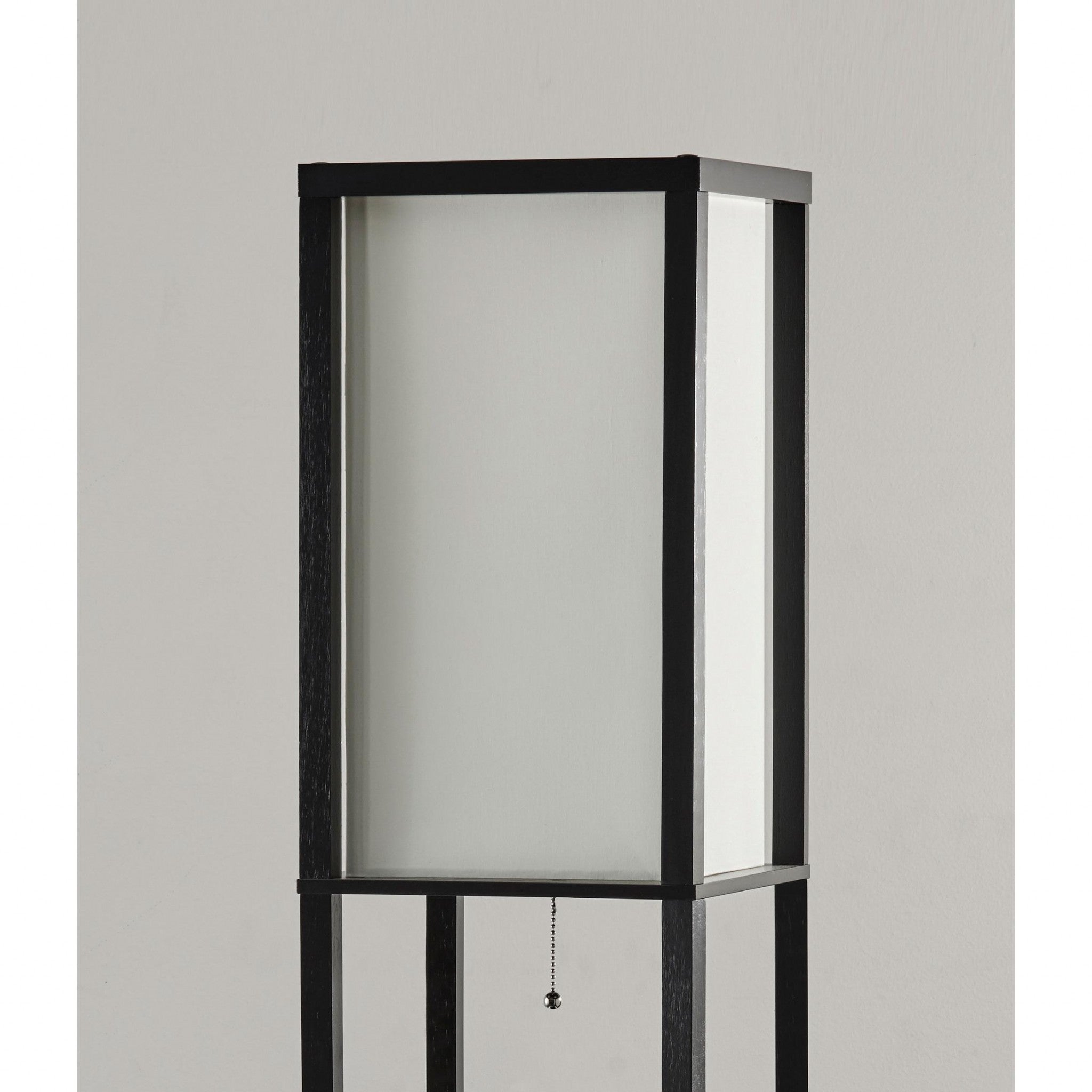 72" H Sleek Column Style Floor Lamp With Storage-4