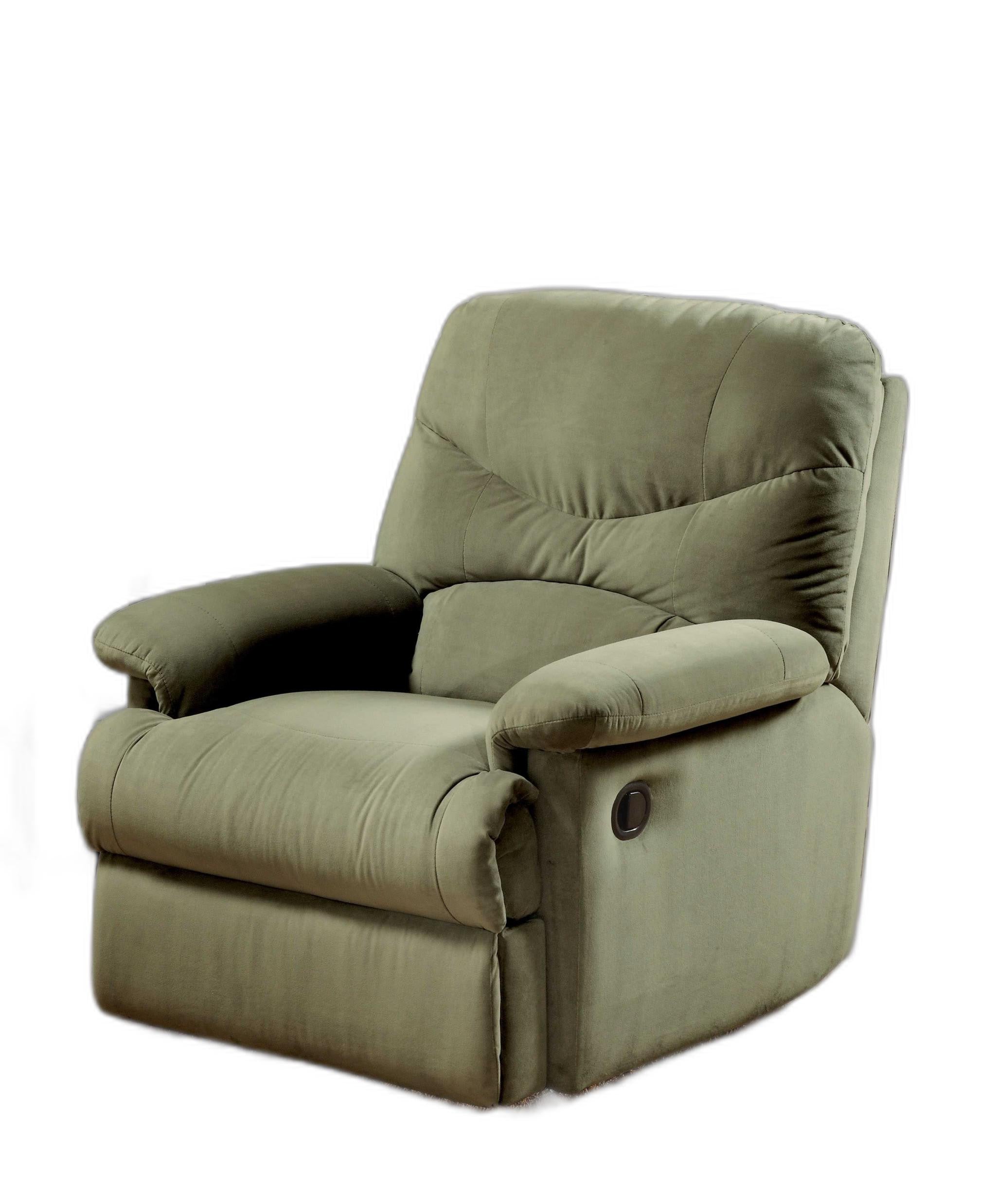 35" Sage Microfiber Recliner-2