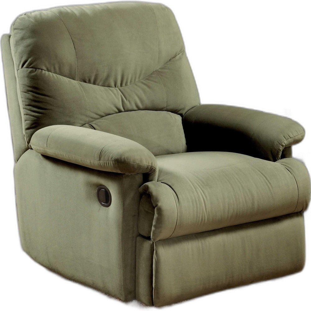 35" Sage Microfiber Recliner-3