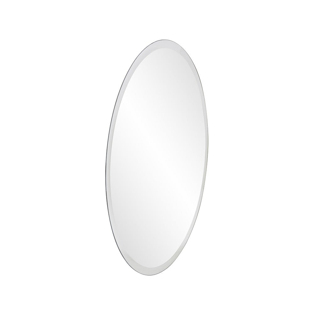 12" Clear Round Beveled Edge Accent Mirror-3