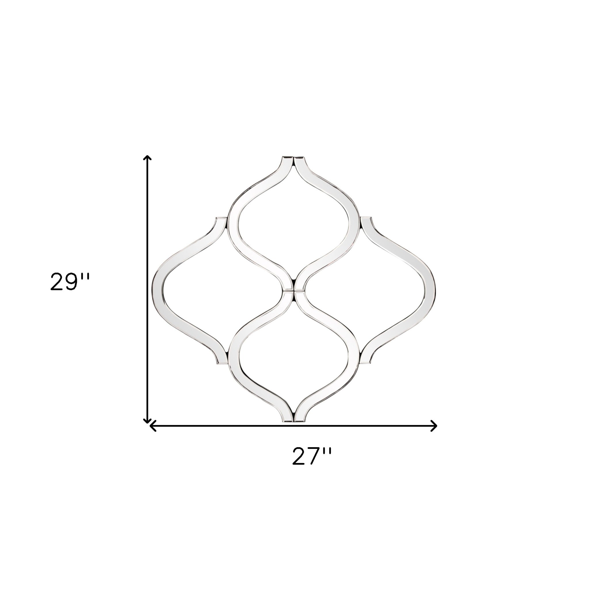 Interlocking Mirrored Curved Shapes With Beveled Edge-8