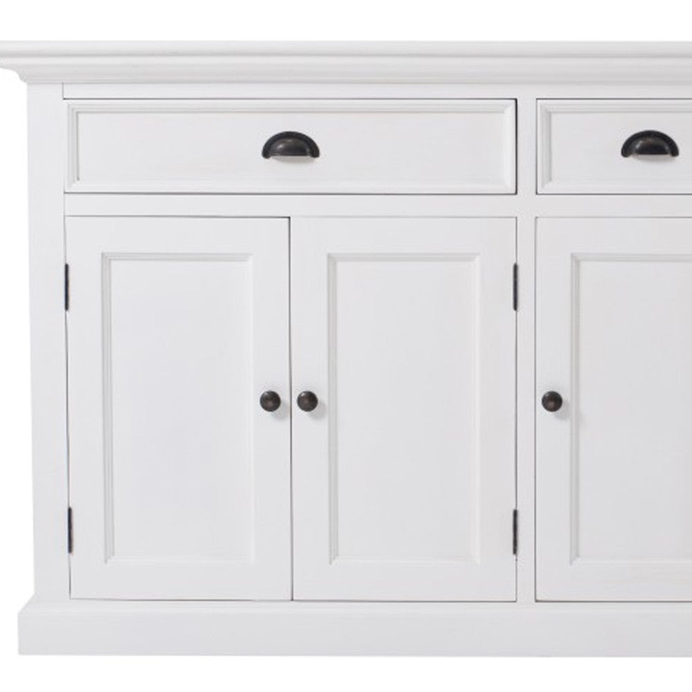 Modern Farm White Buffet Server-6