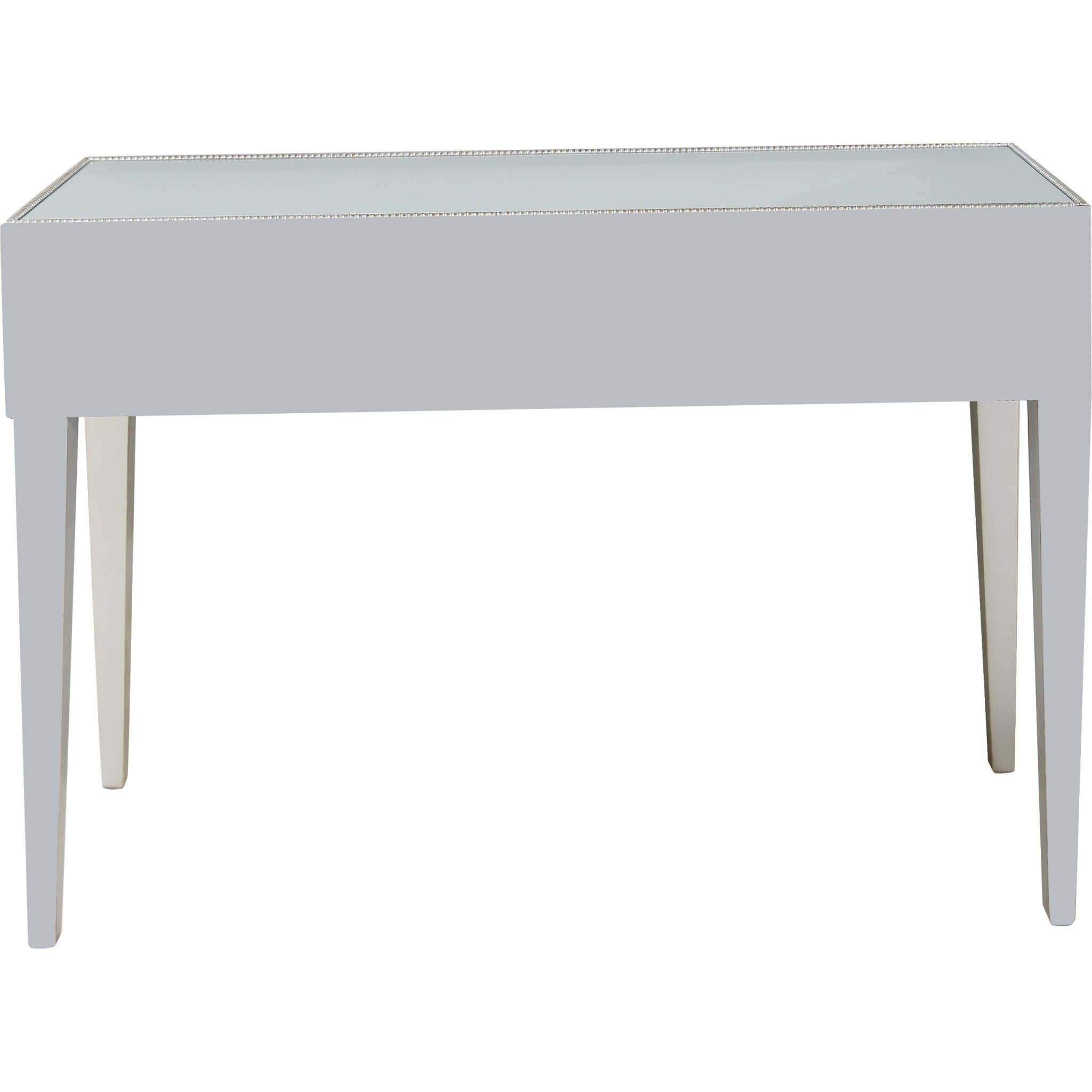 Silver Beaded Console Table-3