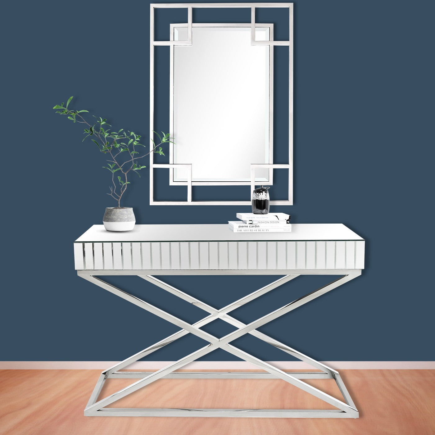 X Shaped Console Table-6