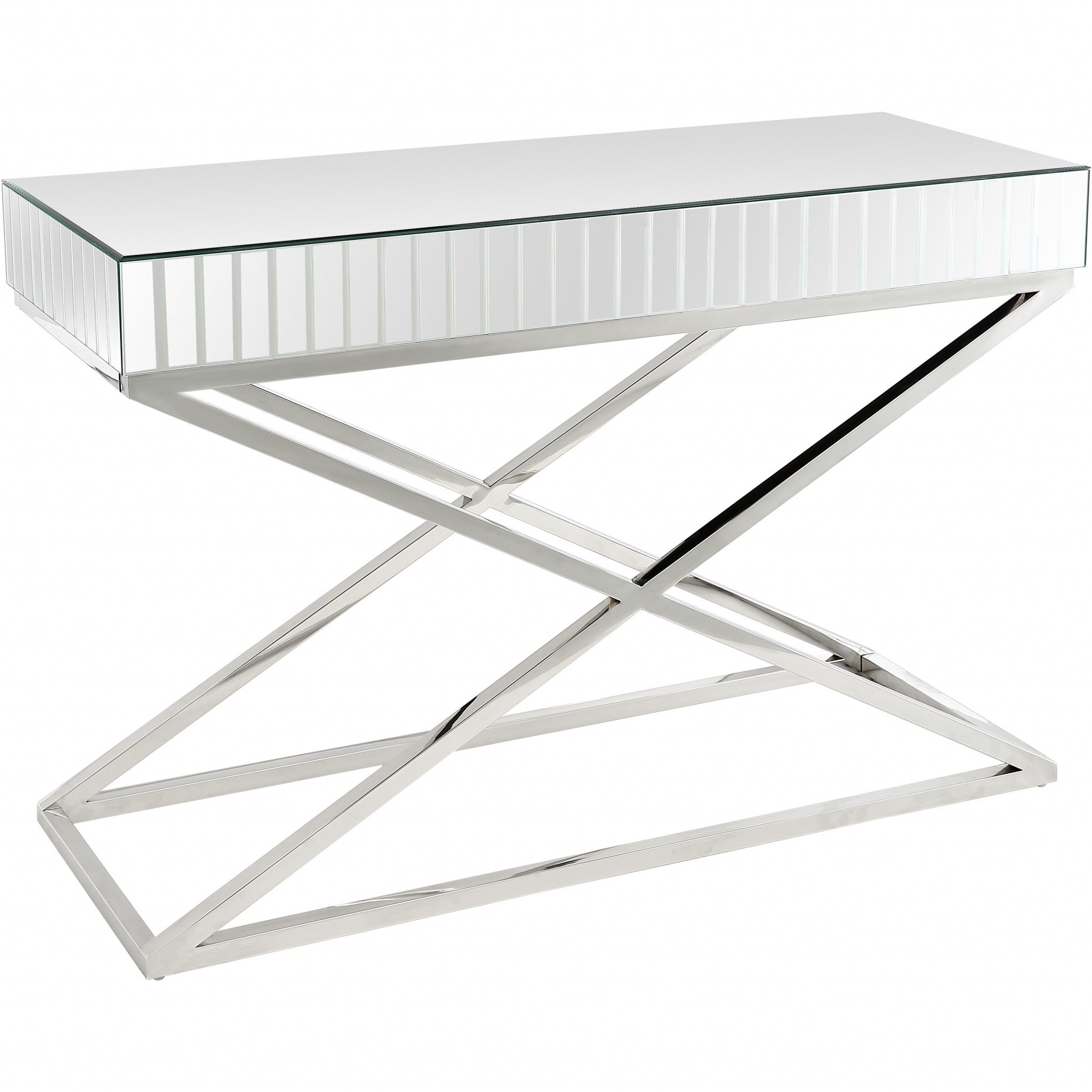 X Shaped Console Table-1