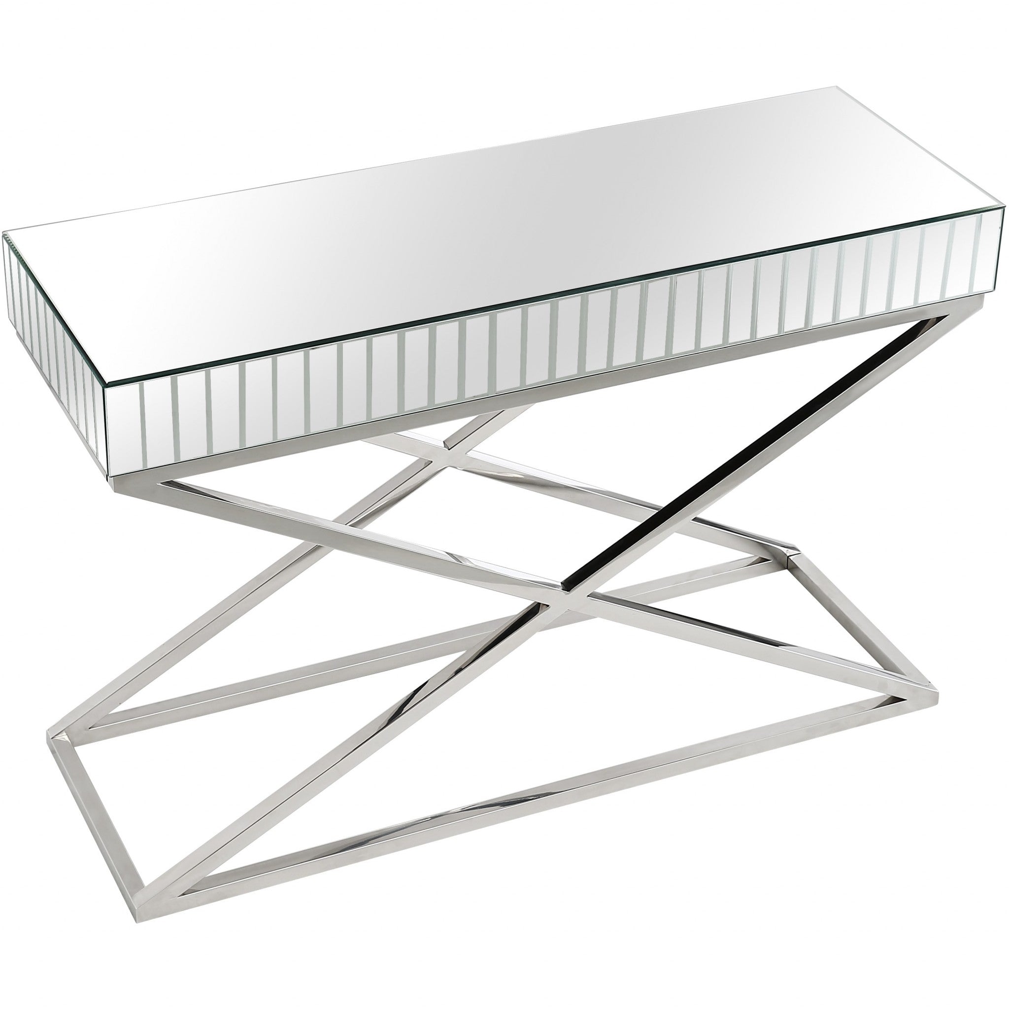 X Shaped Console Table-2