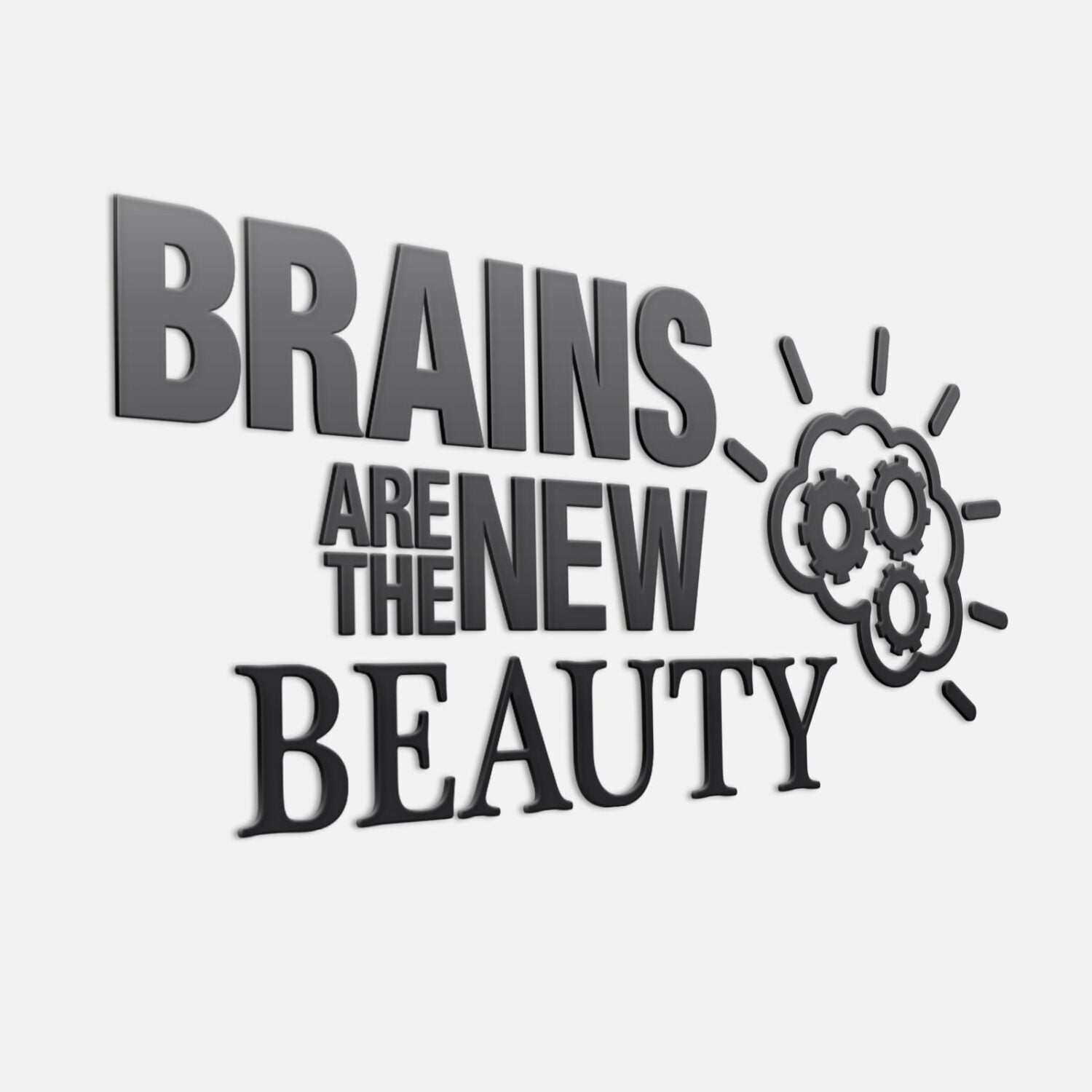 Brains are the New Beauty Office Decor Ideas-2